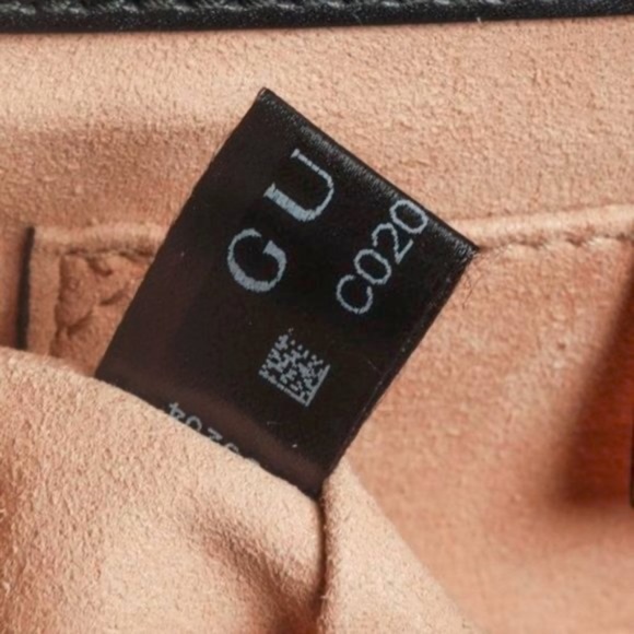 Gucci Small Black Leather Guccissima GG Padlock Bag - Picture 12 of 14